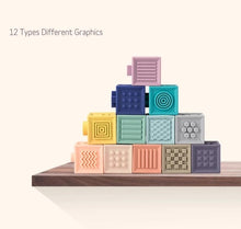 Load image into Gallery viewer, Buba Baby Blocks 3D